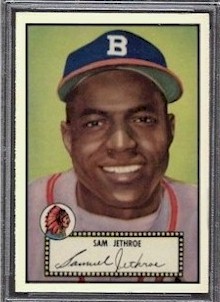 1952 Topps #27 Sam Jethroe Baseball Card