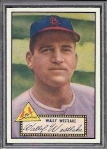 1952 Topps #38 Wally Westlake Baseball Card