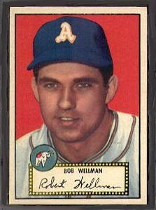 1952 Topps #41 Bob Wellman Baseball Card