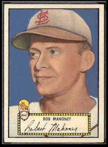 1952 Topps #58 Bob Mahoney Baseball Card
