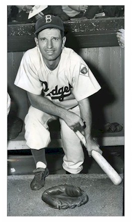 1952 Topps Baseball Card #1 Andy Pafko Original B&W Photo