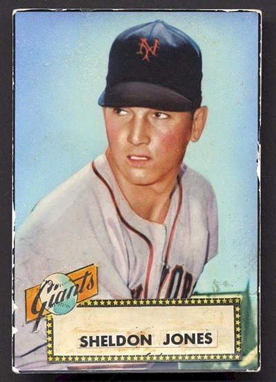 1952 Topps #130 Sheldon Jones Original Artwork Card