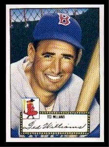 1952 Topps Ted Williams Card Front