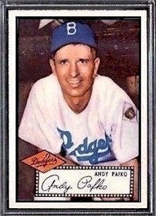 1952 Topps #1 Andy Pafko Card