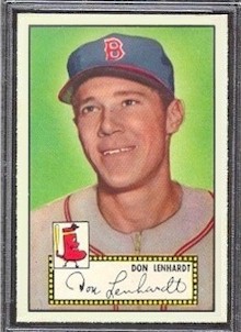 1952 Topps #4 Don Lenhardt Card