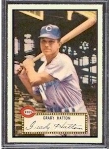 1952 Topps #6 Grady Hatton Card